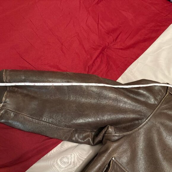 Rothco XXL vintage Bomber Flight Leather jacket - Picture 7 of 9